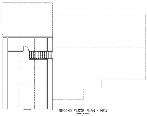 Proposed 2nd floor plan